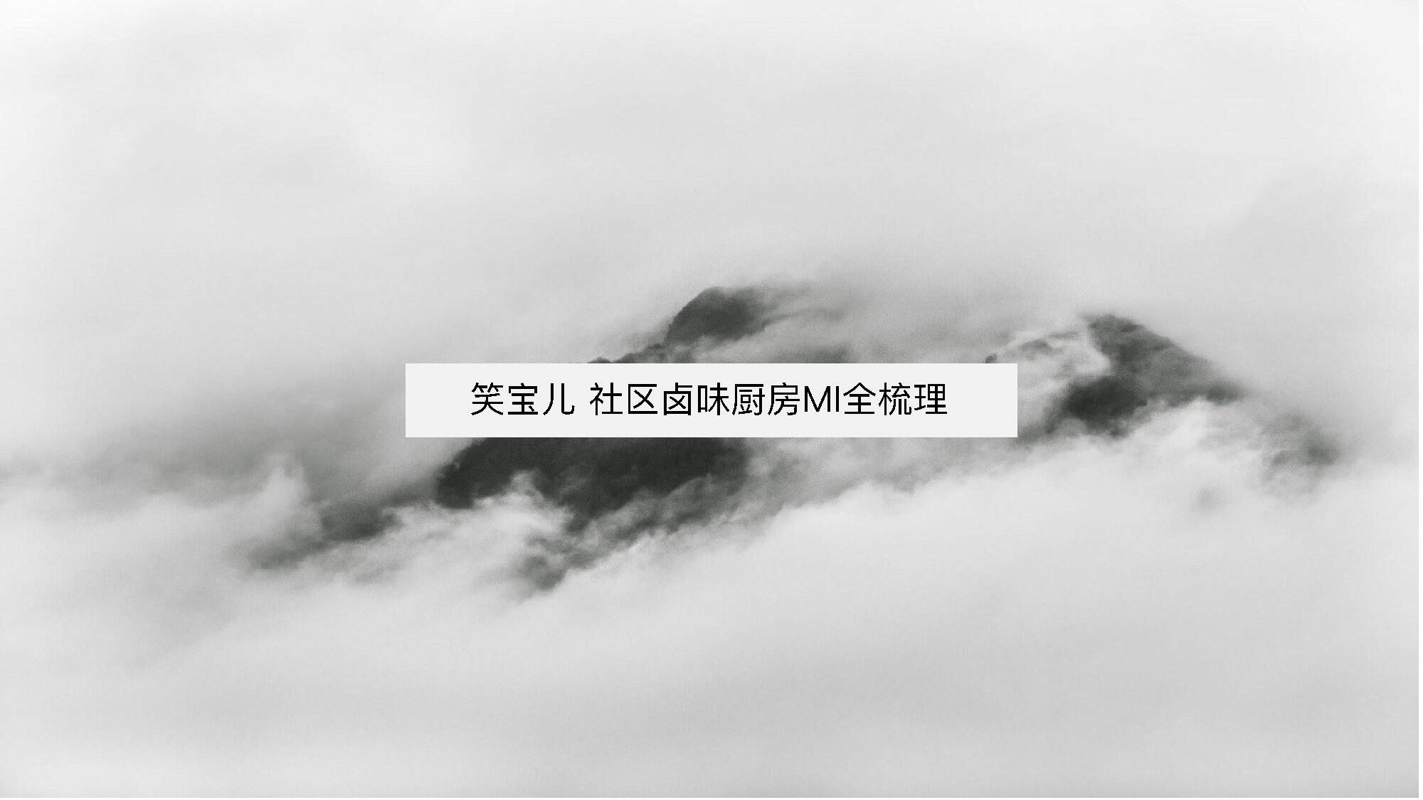 笑宝儿社区卤味厨房品牌策略全案梳理